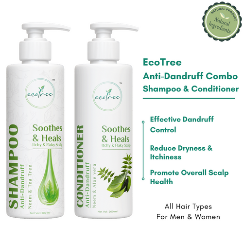 EcoTree Anti-Dandruff Combo Shampoo & Conditioner