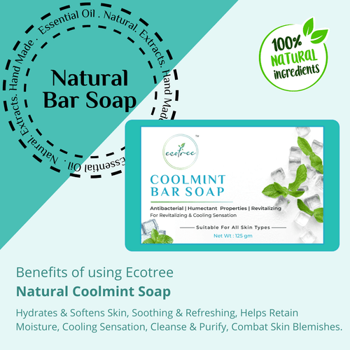 ecotree mint soap for refreshing skin